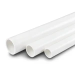 مواسير UPVC جدول 80 مقاس 0.75 أنش قطر خارجي 26.67 مم سمك 3.91 مم أبيض
