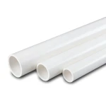 مواسير UPVC جدول 80 قطر خارجي 33.40 مم سمك 4.55 مم أبيض