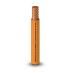 كابل نحاس THHN/THWN عزل PVC 105°C مقاس 13.3 مم² قطر 6.4 مم 600 فولت طول 300 قدم برتقالي PVC 105 | شركة الفنار
