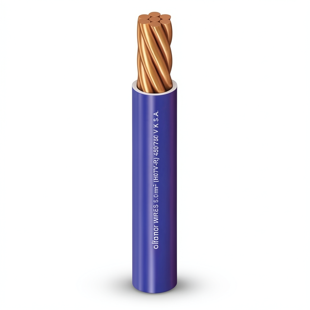 Alfanar 300sq mm Stranded Electrical Wire, Copper Conductor 2.70mm Diameter, 450/750V, PVC Insulation | Al Fanar