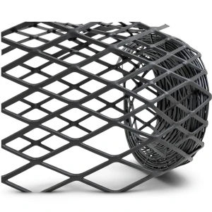 Hot Rolled Black Steel Expanded Metal Mesh Khaleeji 3 mm Thickness 1.22m Width 7m Length