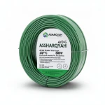لفة سلك نحاس مجدول 4/0 AWG مطلي بالقصدير عزل PVC 105°C اخضر 600 فولت طول 500 قدم | شركة كابلات الشرقية للصناعة