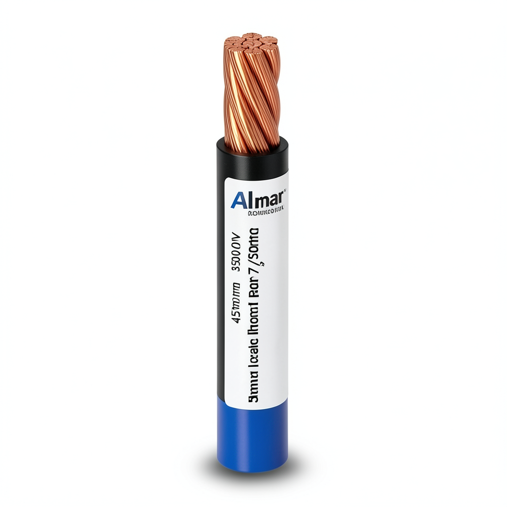 35mm Copper Stranded Wire 450/750V Heat Resistant PVC Insulation 1.2mm Thick | Al Fanar