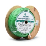 سلك امريكي 16 AWG نحاس مجدول معزول PVC 105°C أخضر 600 فولت 2500 قدم | شركة كابلات الشرقية للصناعة