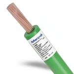 سلك كهرباء امريكي 8 AWG نحاس مجدول معزول PVC 105°C، أخضر، 600 فولت، 500 قدم | شركة كابلات الشرقية للصناعة
