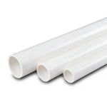أنابيب UPVC جدول 40 مقاس 3.5 إنش سمك 5.74 مم لون أبيض