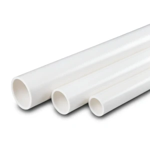 أنابيب UPVC جدول 40 مقاس 3.5 إنش سمك 5.74 مم لون أبيض