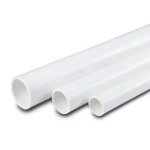 انابيب UPVC جدول 40 مقاس 4 إنش سمك 6.02 مم لون أبيض