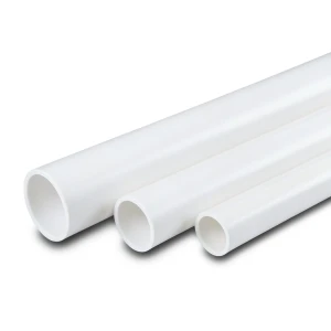 انابيب UPVC جدول 40 مقاس 4 إنش سمك 6.02 مم لون أبيض