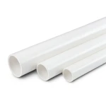 أنابيب UPVC جدول 40 مقاس 5 إنش سمك 6.55 مم أبيض