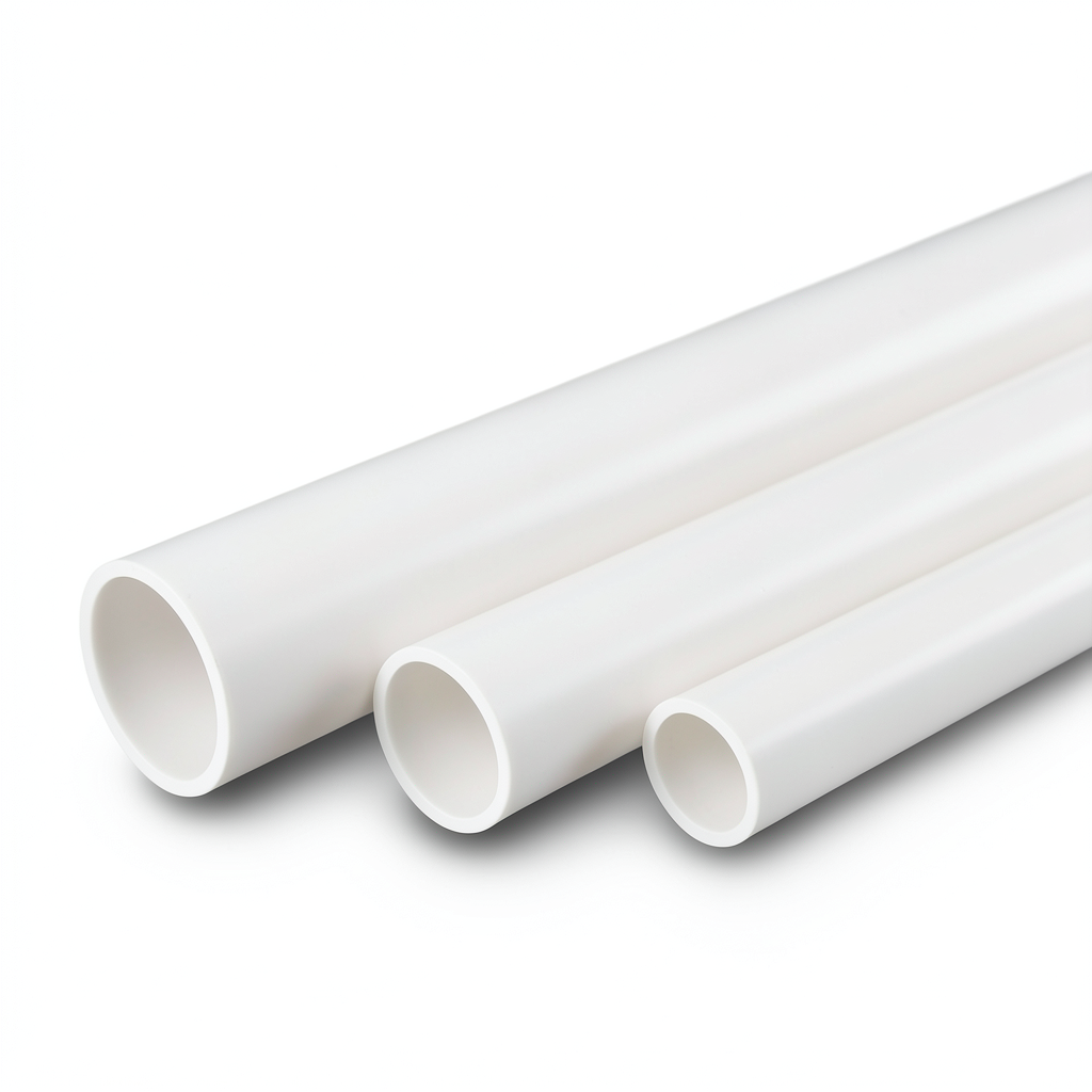 UPVC Pipes Schedule 40 6 inch Thickness 7.11 mm White