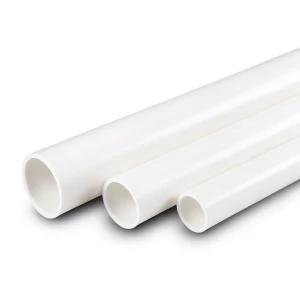 مواسير UPVC جدول 80 قطر خارجي 33.40 مم سمك 4.55 مم أبيض