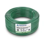سلك امريكي 1 AWG نحاس مجدول عزل PVC 105°C أخضر، 600 فولت، 500 قدم | شركة كابلات الشرقية للصناعة