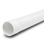 مواسير UPVC ضغط 16 بار (SDR 17) قطر خارجي 125 ملم سمك 7.4 ملم لون أبيض