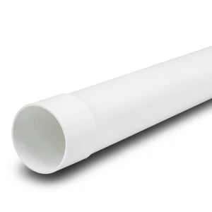 UPVC Pipe PN 16 Bar (SDR 17) Outside Diameter 125 mm Thickness 7.4 mm White
