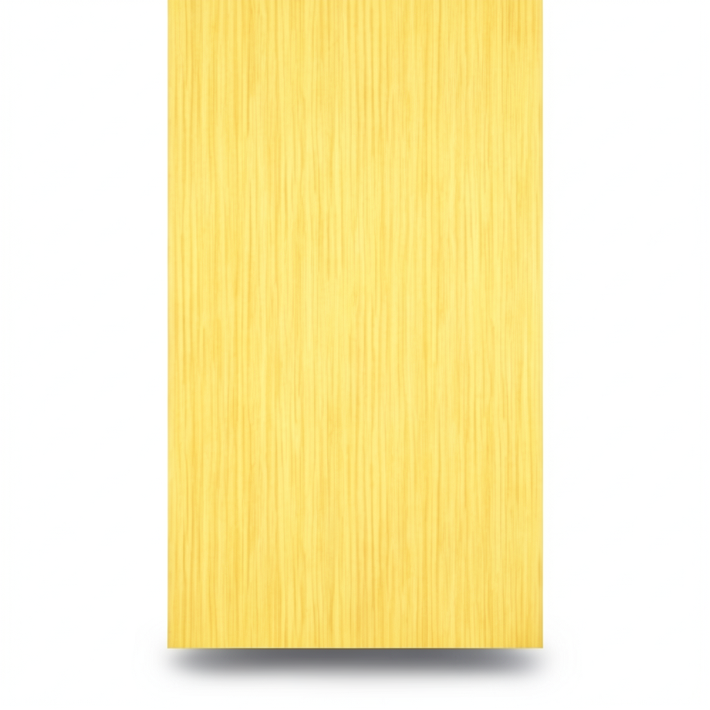 Dutch Wooden Wall Covering 10m x 0.53m, Yellow Color