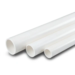 أنابيب UPVC جدول 80 قطر خارجي 73.02 مم سمك 7.01 مم أبيض