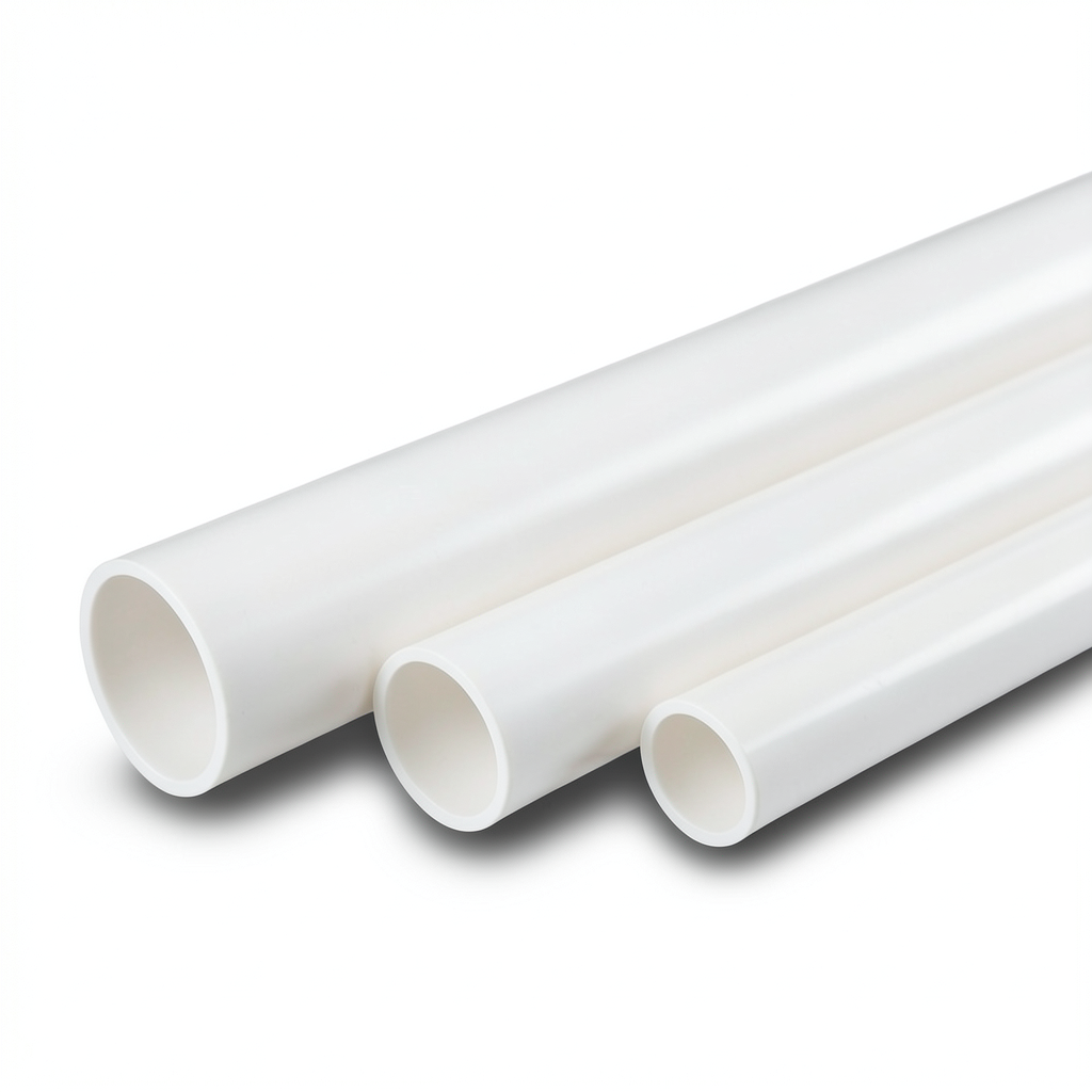 UPVC Pipes Schedule 80 Outside Diameter 73.02 mm Thickness 7.01 mm White