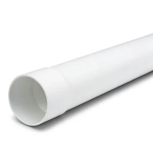 UPVC Pipe PN 16 Bar (SDR 17) Outside Diameter 250 mm Thickness 14.8 mm White Color