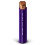 10mm Flexible Copper Electric Wire 600/1000V 100 Yards Length, Purple | Al Fanar