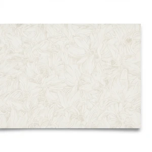 Wall Decoration Patterned Design 10 m x 1.06 m Light Beige