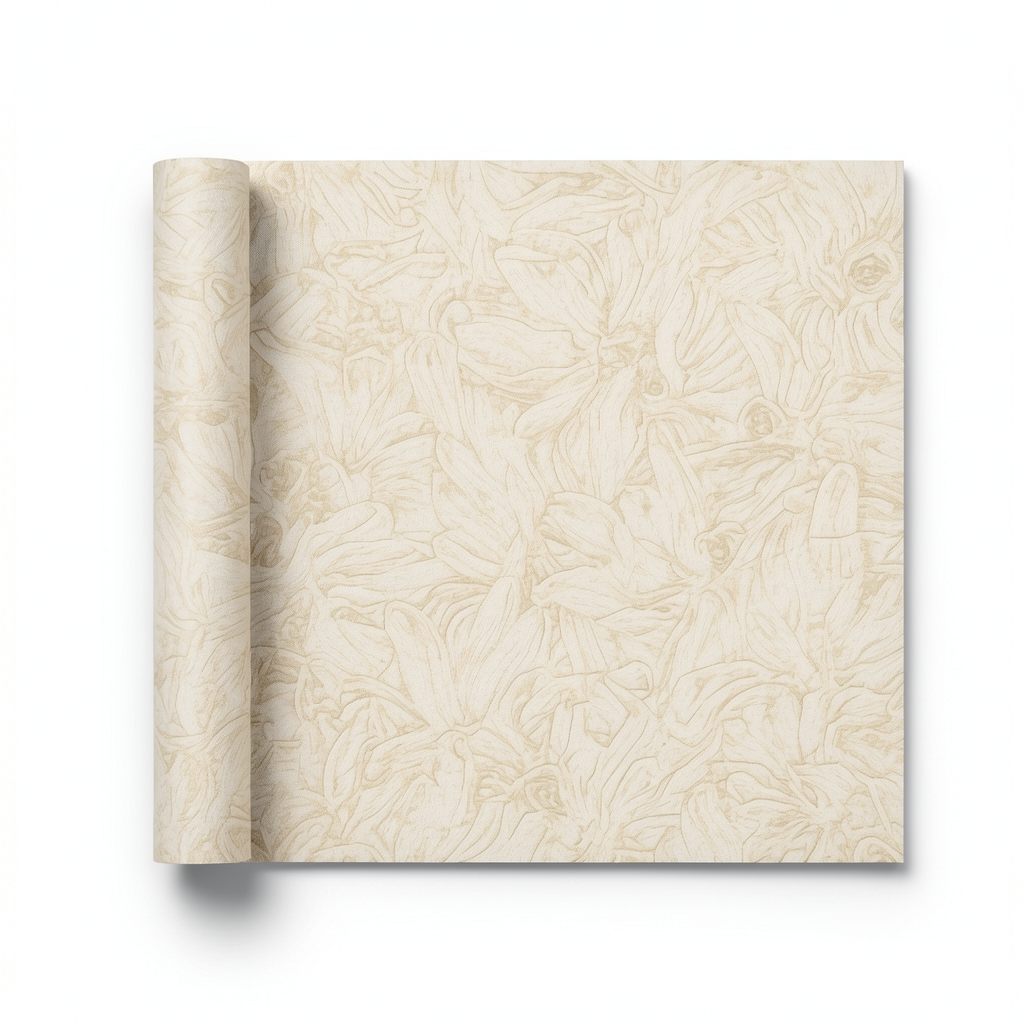 Pattern Wall Covering 10m x 1.06m Beige Color, Model 81445