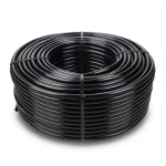 لفة انابيب بلاستيك HDPE ضغط 16 بار PE 80 قطر خارجي 110 مم SDR 9 لون اسود
