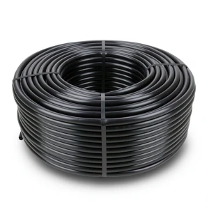 لفة HDPE ضغط 16 بار PE 80 قطر خارجي 125 ملم SDR 9 لون اسود