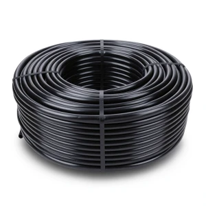 لفة أنابيب بلاستيك HDPE ضغط 16 بار PE 80 قطر خارجي 50 ملم سمك 6.9 ملم أسود