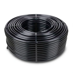 HDPE Plastic Coil Pipe PN 16 Bar PE 80 OD 110 mm Thickness 15.1 mm Black