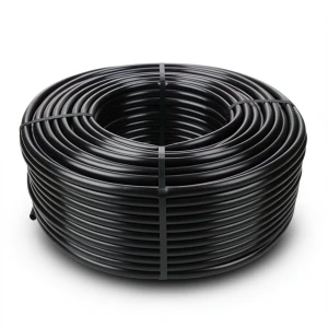 لفة HDPE ضغط 16 بار PE 80 قطر خارجي 125 ملم SDR 9 لون اسود
