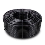 HDPE Coil Pipe Pressure 16 Bar PE 80 Size 40 mm Thickness 5.5 mm Black