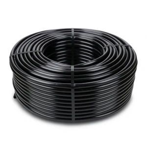 HDPE Plastic Coil Pipe PN 16 Bar PE 80 OD 110 mm Thickness 15.1 mm Black