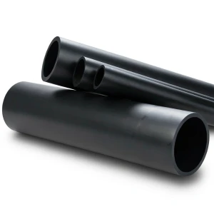 High Density Polyethylene Pipe 6 Bar PE 80 Outside Diameter 560 mm SDR 33 Black