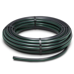 لفة أنابيب HDPE ضغط 15.9 بار PE 63 قطر خارجي 16 مم SDR 7.4 أسود