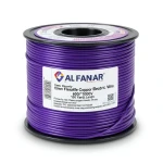 10mm Flexible Copper Electric Wire 600/1000V 100 Yards Length, Purple | Al Fanar