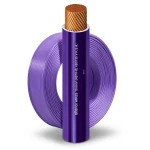 25mm Flexible Copper Electric Wire 600/1000V 100 yards, Purple | Al Fanar