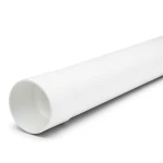 مواسير بلاستيك UPVC ضغط PN 12.5 بار (SDR 21) مقاس 180 مم سمك 8.6 ملم لون أبيض