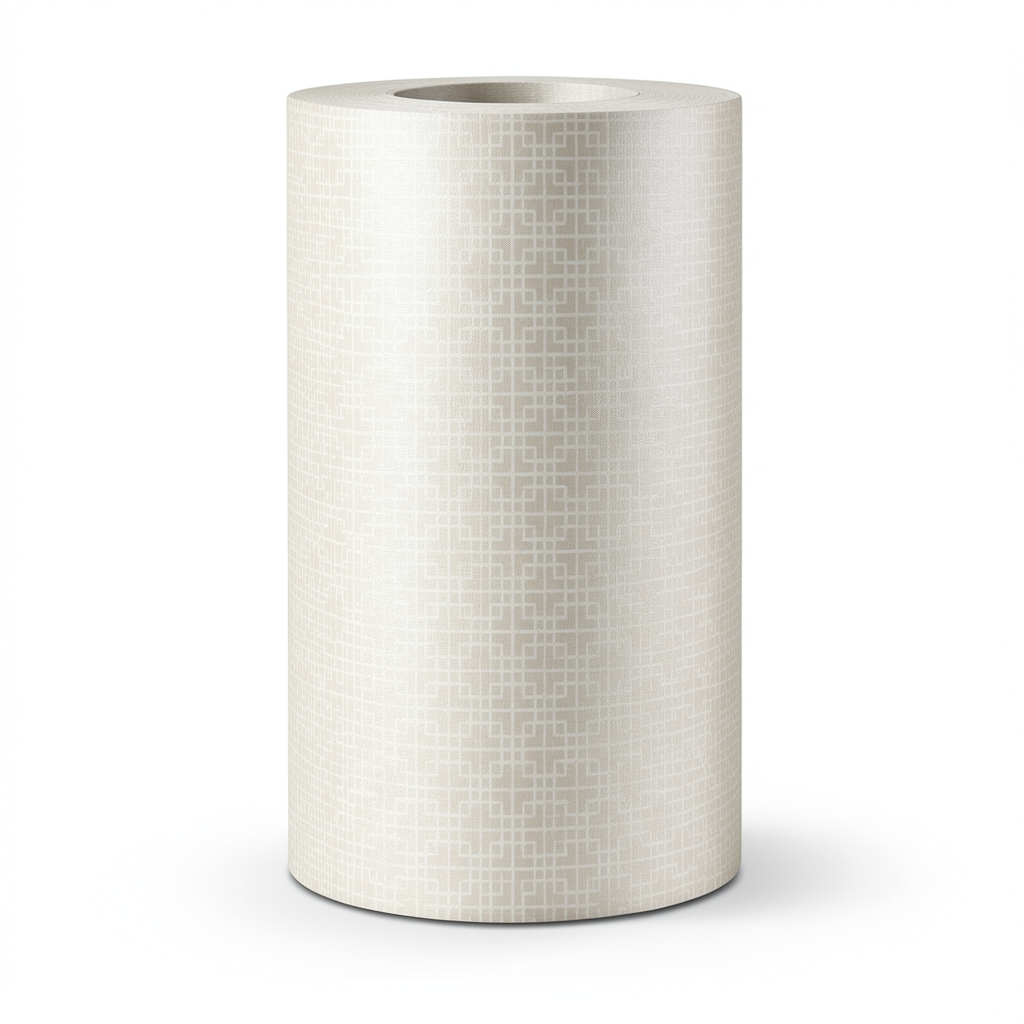 Patterned Wallpaper Beige Color 10m x 0.53m, Model G56593
