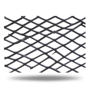 Hot Rolled Black Steel Expanded Metal Mesh Khaleeji Thickness 3.8 mm Width 1.22 m Length 7 m