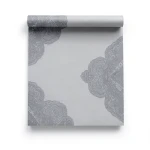 Spain Wallpaper Gray Color Classic Design, Size 10mx0.53m, Model 1101-1