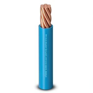 سلك كهرباء مفرد نحاس مجدول 300 ملم، معزول PVC مقاوم للحرارة 450/750 فولت | شركة الفنار
