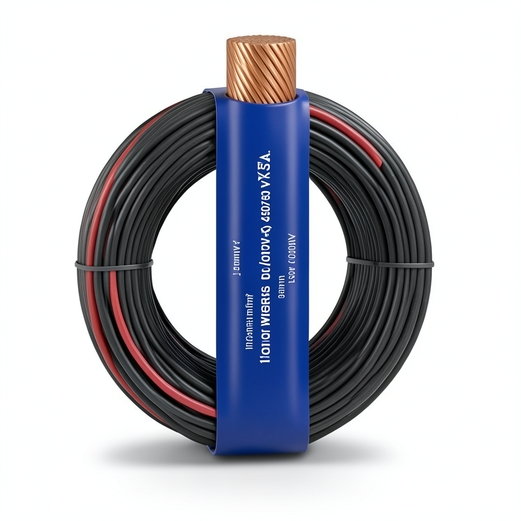 150mm Flexible Copper Electric Wire, 600/1000V, 100 yards Length | Al Fanar