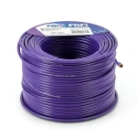 240mm Flexible Copper Electric Wire 600/1000V 100 yards, Purple | Al Fanar