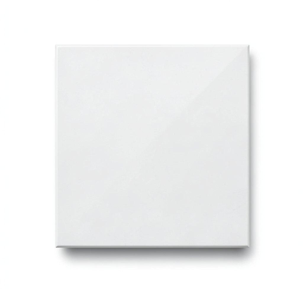 Porcelain Floor Tiles Thickness 10 mm Size 60x60 cm White Color Club Model