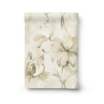 Floral Wallpaper 10mx0.53m Beige Color, Model aq50008