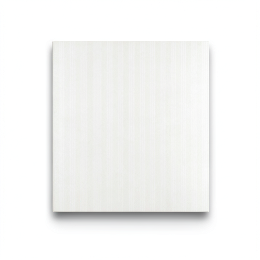 Decorative White Porcelain Floor Tiles 10 mm Thickness, 60x60 cm Size, Club Model