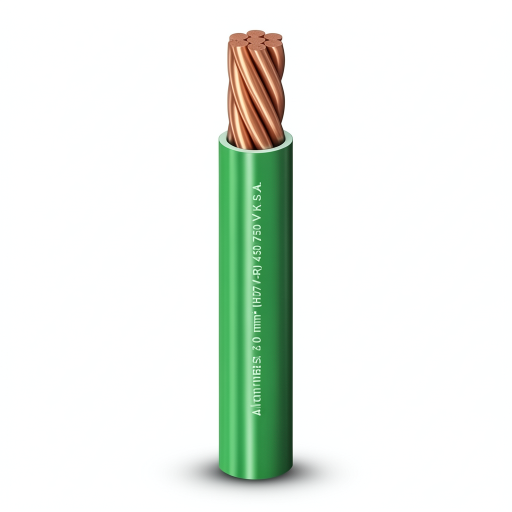 Stranded Copper Electric Wire Heat Resistant PVC Insulation 2.5mm, 450/750V | Al Fanar