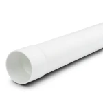 مواسير بلاستيك UPVC ضغط PN 12.5 بار (SDR 21) مقاس 180 مم سمك 8.6 ملم لون أبيض