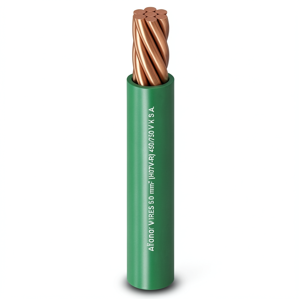 Stranded Copper Wire Heat Resistant PVC Insulation, 16sq mm, 450/750V | Al Fanar